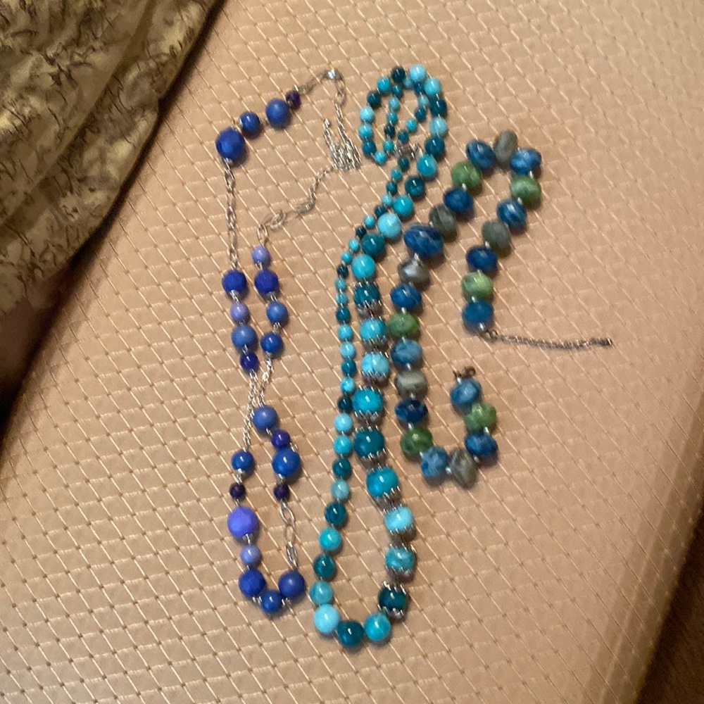 Joan Rivers and Isaac Mizrahi necklaces